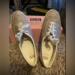 Kate Spade Glitter Keds
